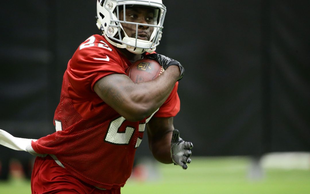 Competition wide open after Cards’ rookie T.J. Logan injures wrist and will miss 12 weeks
