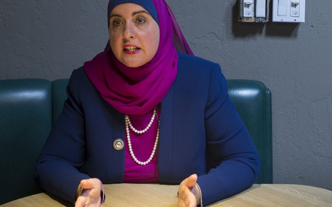 Senate candidate Deedra Abboud denounces ‘fresh-ground Islamophobia’