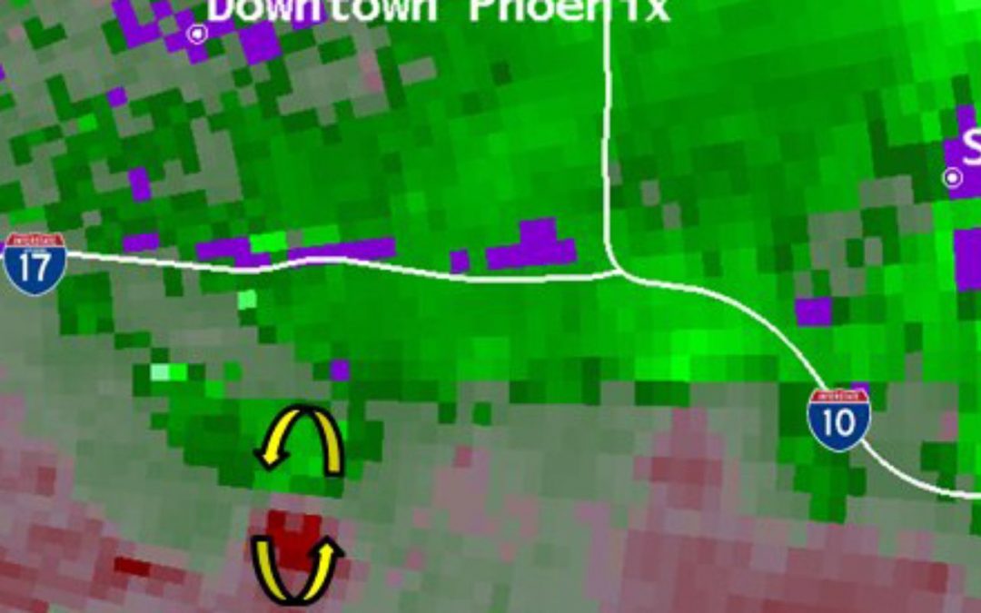 Landspout tornado confirmed south of downtown Phoenix