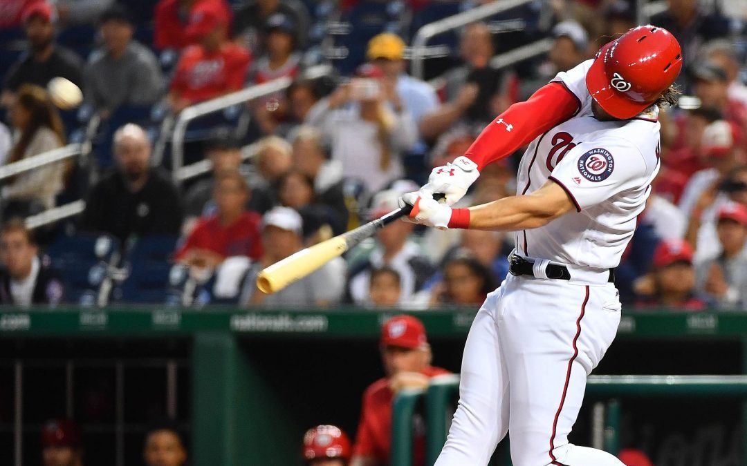 Bryce Harper, Mike Trout hit 150th career home run on exact age