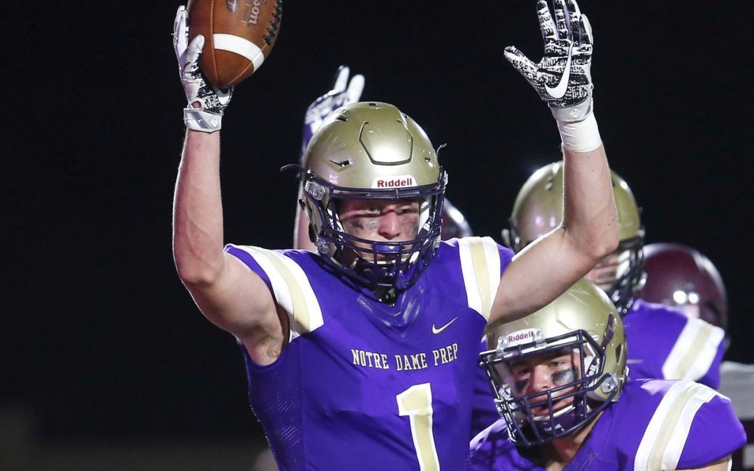 Notre Dame Prep’s Jake Smith at 25 offers since September