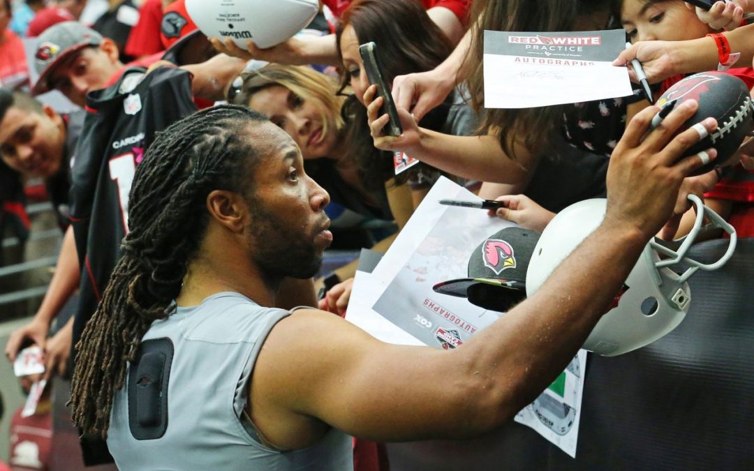 Most appealing NFL players, teams: Larry Fitzgerald, Cardinals ranked