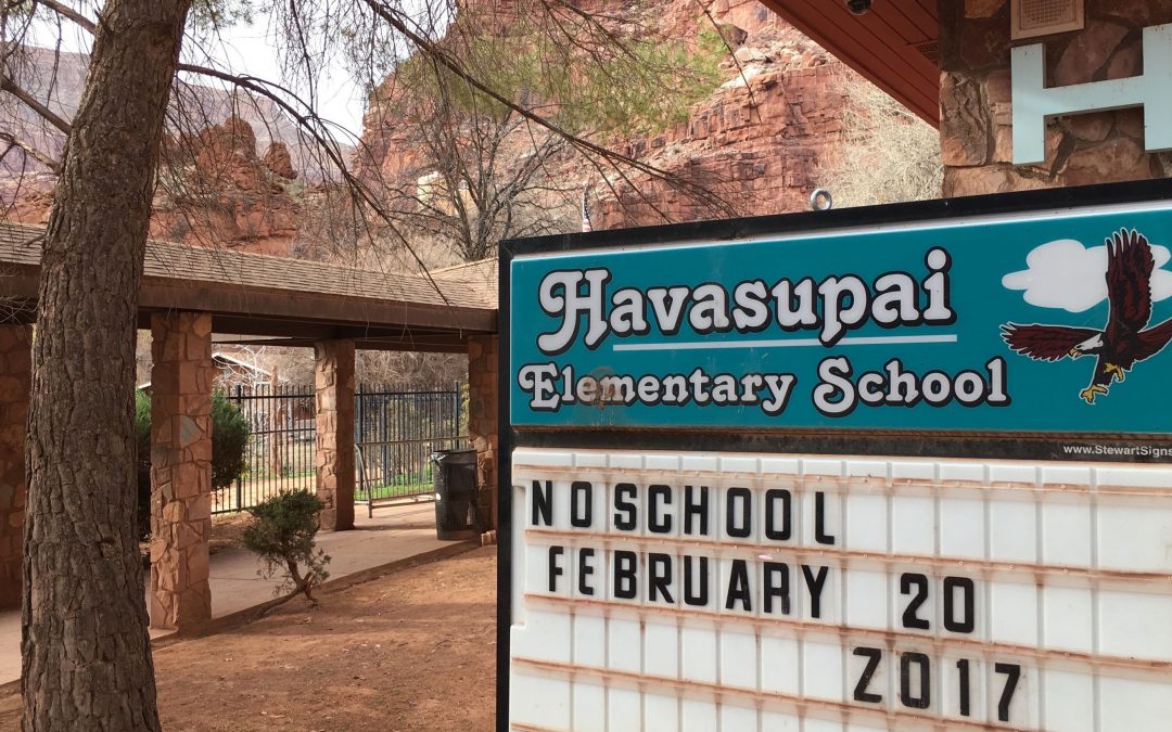 At Havasupai school in Grand Canyon, a teacher finds a failing school