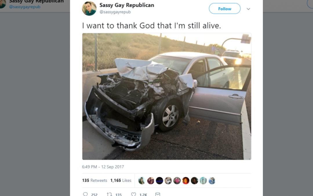 Mesa’s ‘Sassy Gay Republican’ goes viral after insurance drama