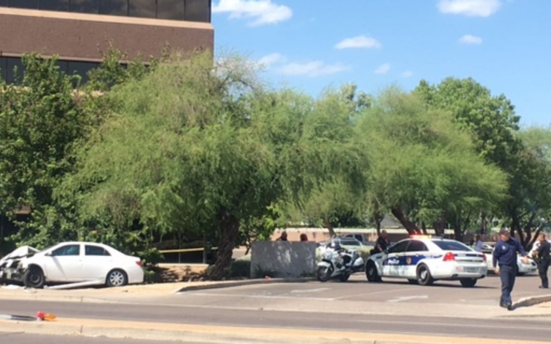 Mother, toddler struck by car at bus stop in Phoenix