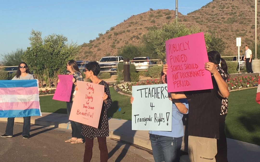 Parents, alumni protest Great Hearts transgender policy