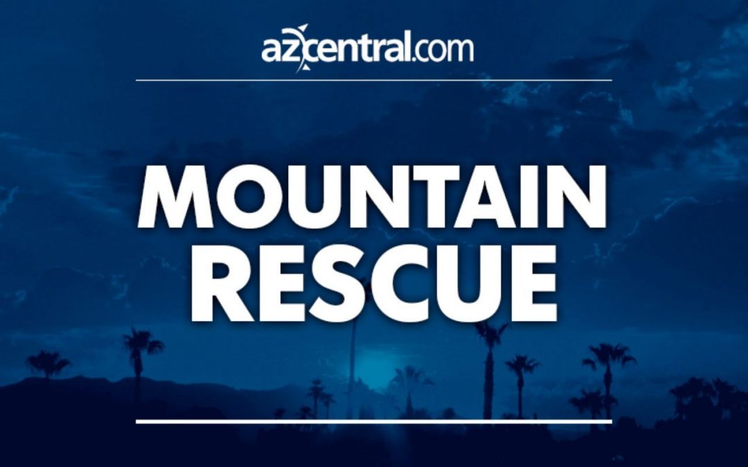 Phoenix firefighters rescue lost hikers on Camelback Mountain