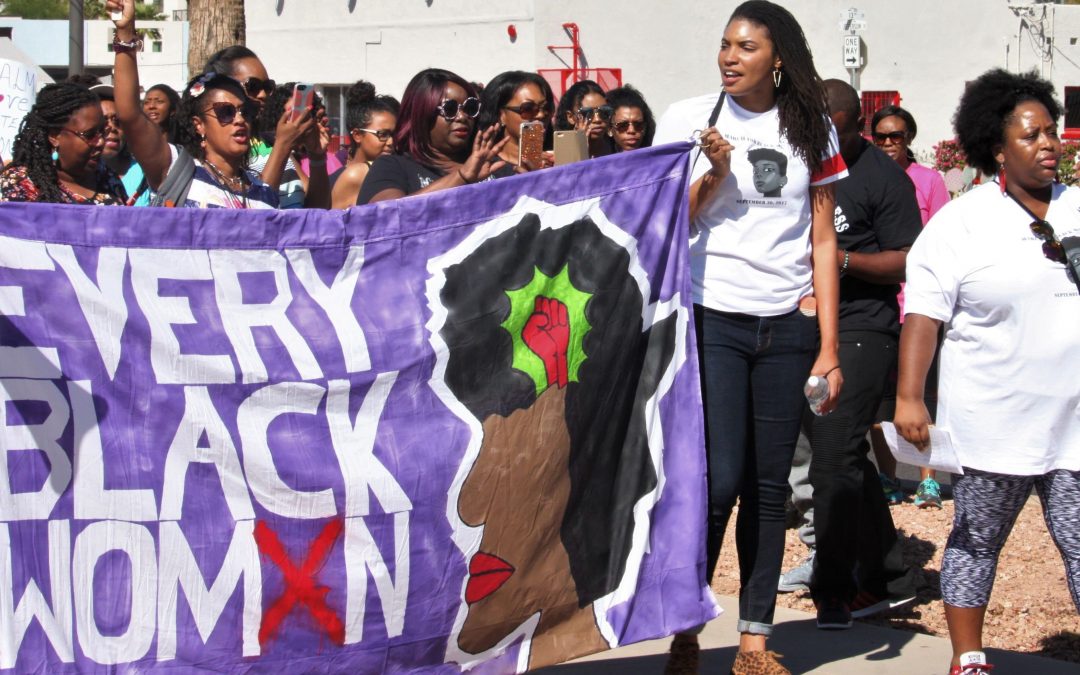 March for Black Women in Phoenix draws hundreds to speak out for rights