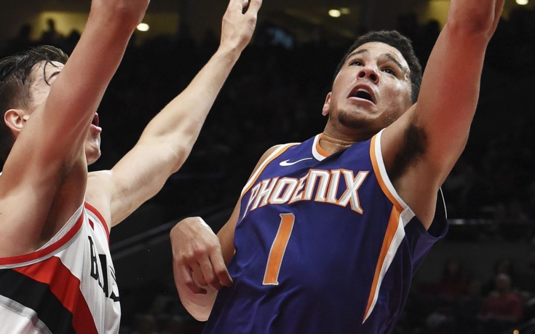 Phoenix Suns rally to win preseason opener over Trail Blazers