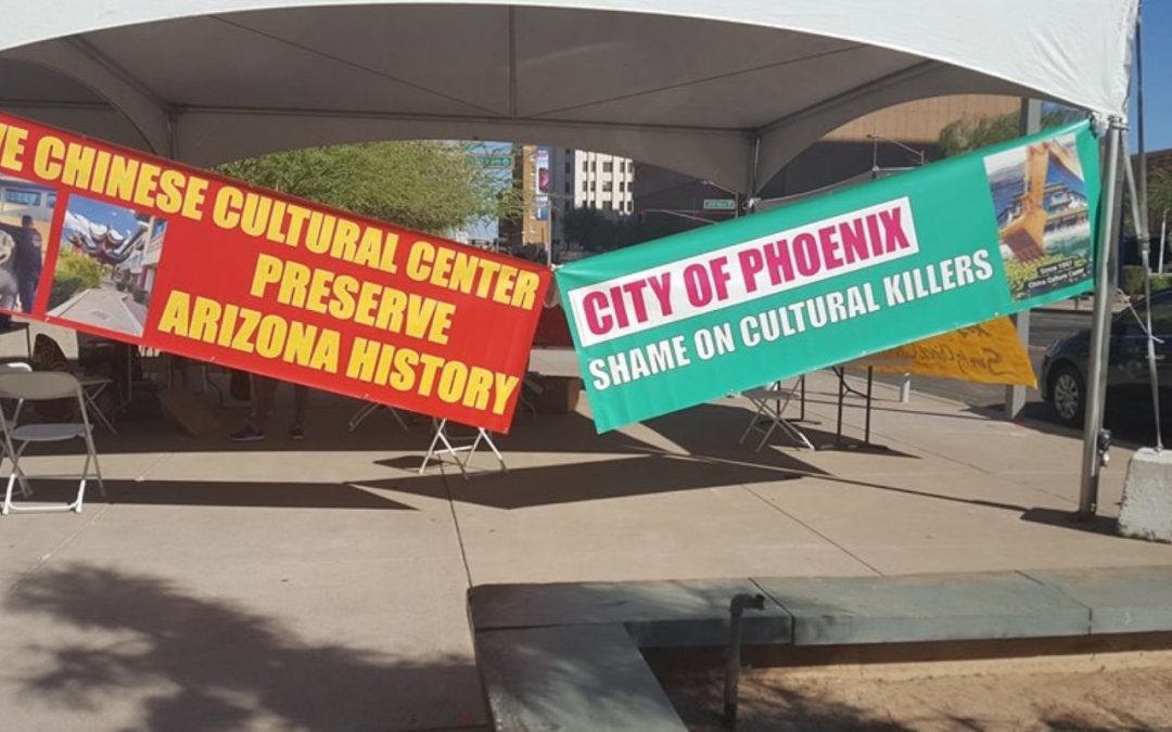 Hundreds protest potential changes at Phoenix Chinese Cultural Center