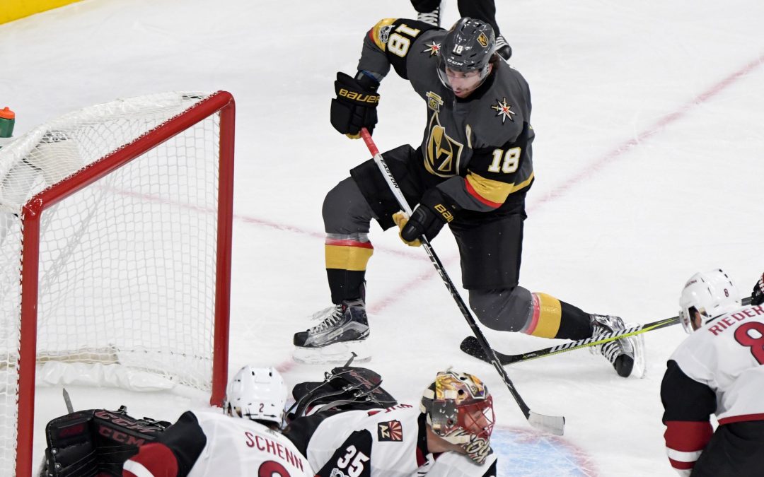 Arizona Coyotes routed by Golden Knights in Vegas opener