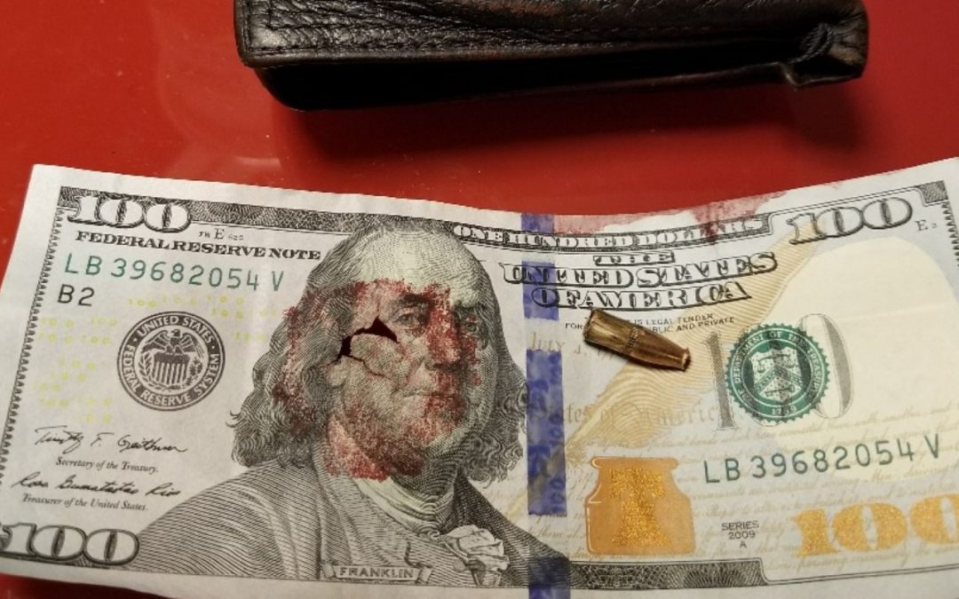 Las Vegas shooting bullet passed through man, got stuck in his wallet
