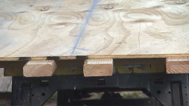 Tip for Cutting Sheets of Plywood