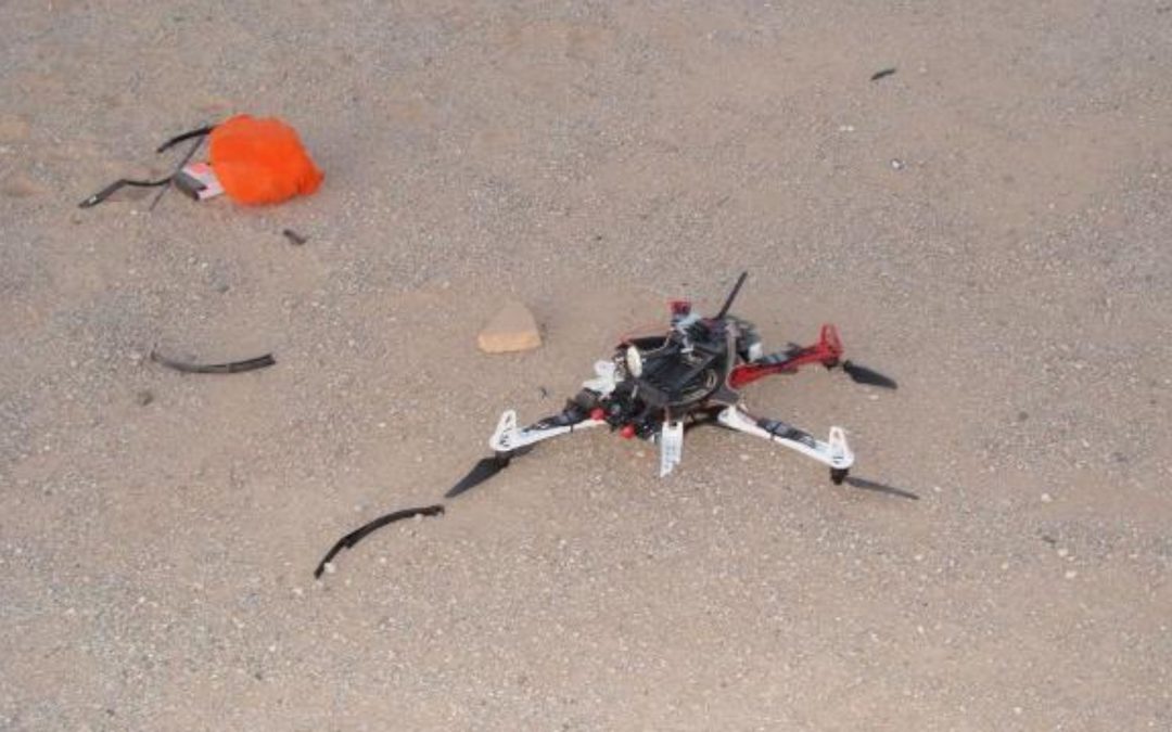Drone crashes in Buckeye prison yard