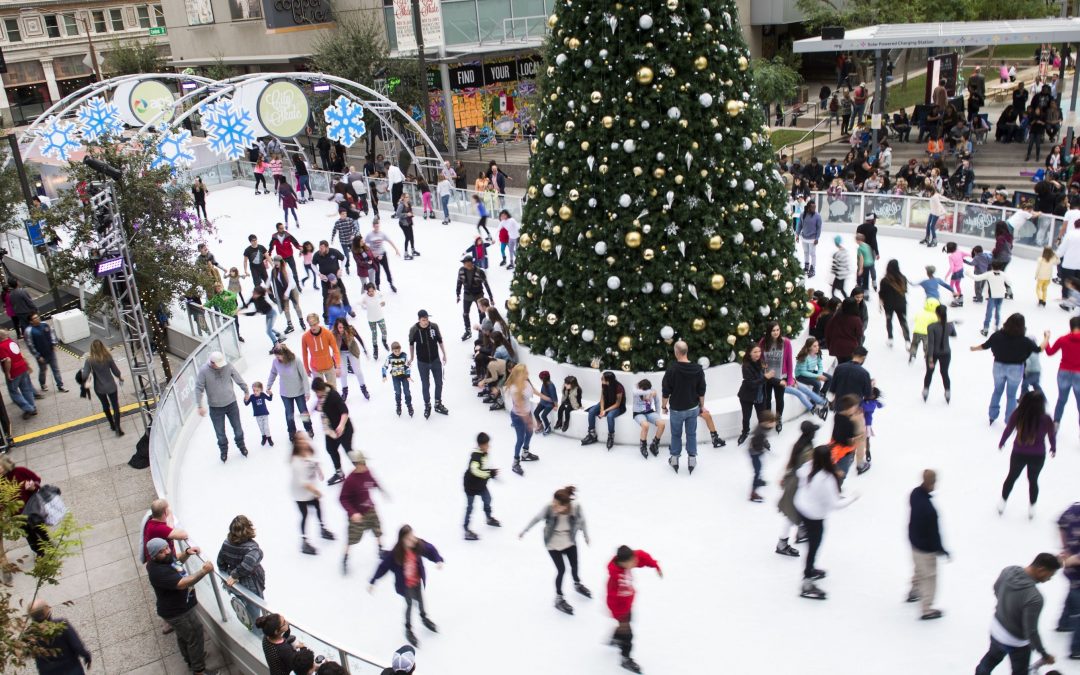 Phoenix outdoor ice skating rinks for the 2017 holiday season