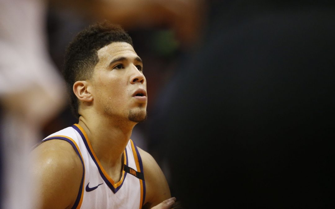 Devin Booker enjoys being the face of the team – for now