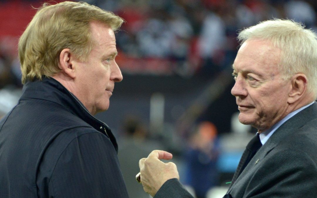 Jerry Jones threatens to sue NFL over Roger Goodell contract negotiations