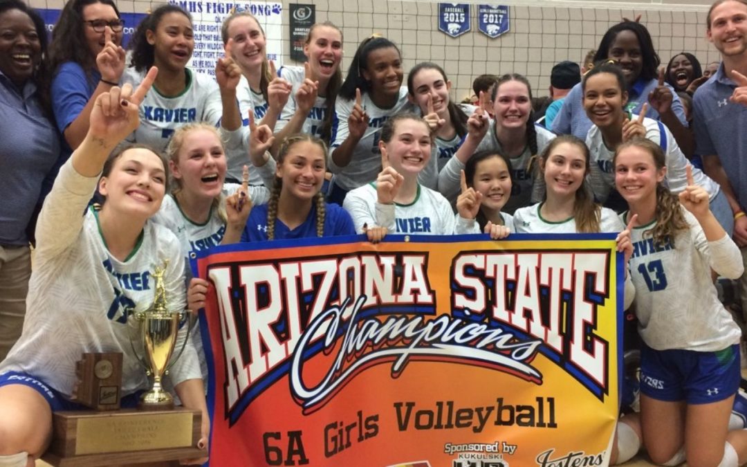 Xavier Prep tops Corona del Sol to win 6A girls volleyball state championship
