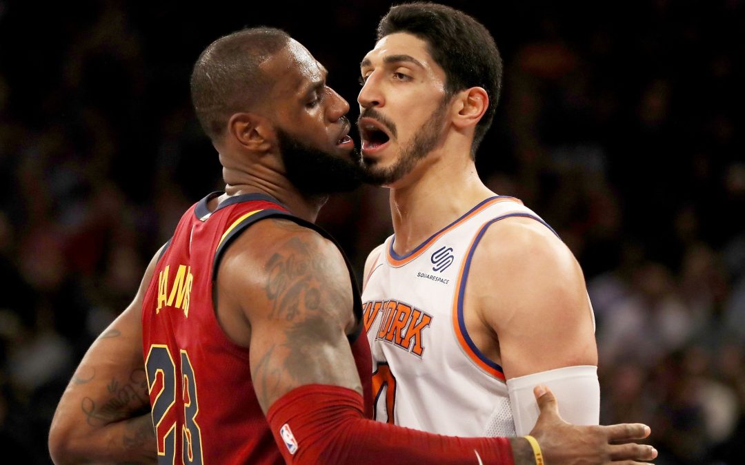 Sportswriter sparks outrage after using slur to describe LeBron-Kanter scuffle