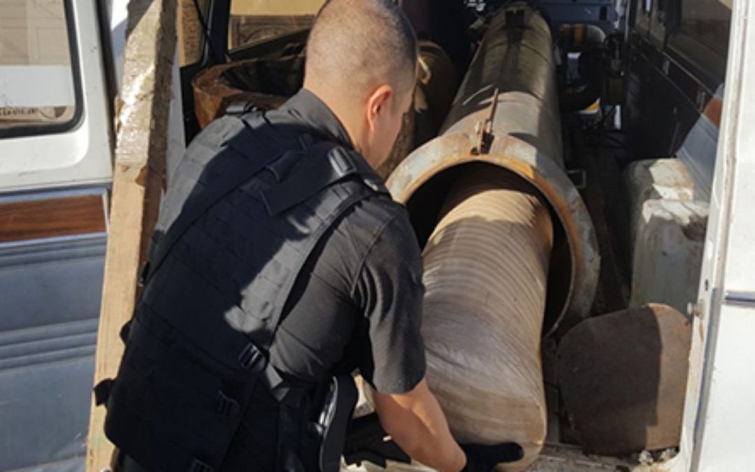 Mexican soldiers seize drug-launching bazooka near Arizona border