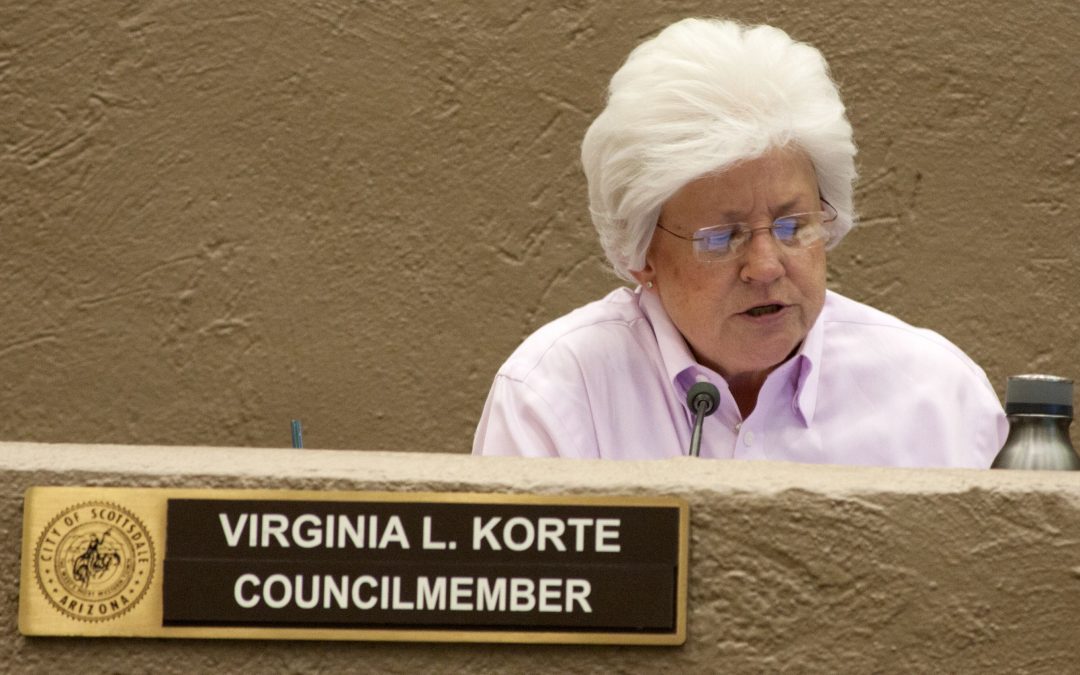 Scottsdale’s Virginia Korte announces intent to run for mayor in 2020