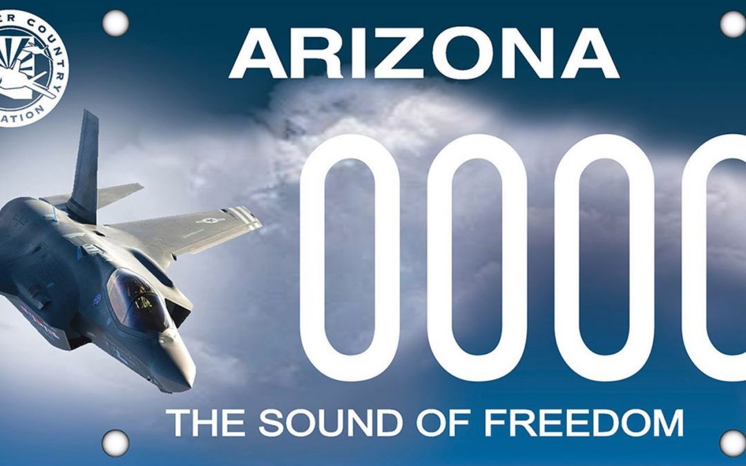 Luke Air Force Base specialty license plates now available