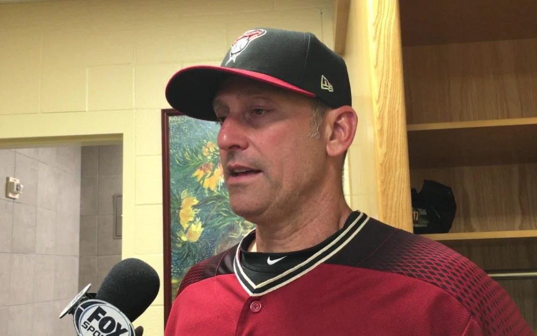 D-Backs manager Torey Lovullo on his team’s sweep of Padres
