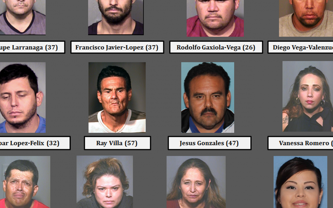 12 arrested in Chandler drug smuggling ring