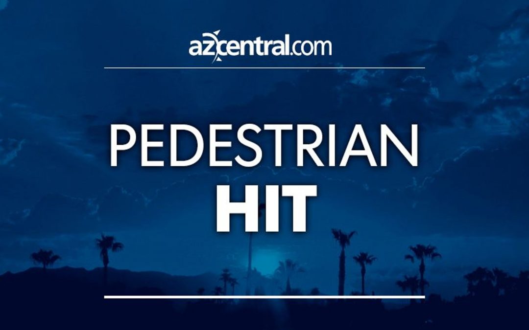 Pedestrian critical after being hit by car