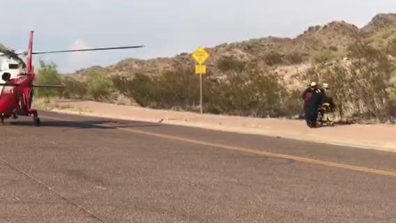 Man rescued from a north Phoenix park after suffering heat exhaustion