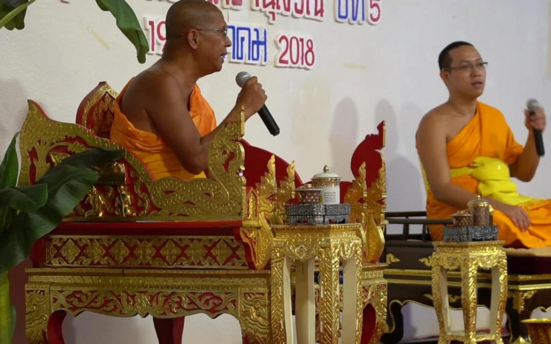 Buddhist monks commemorate anniversary of temple massacre