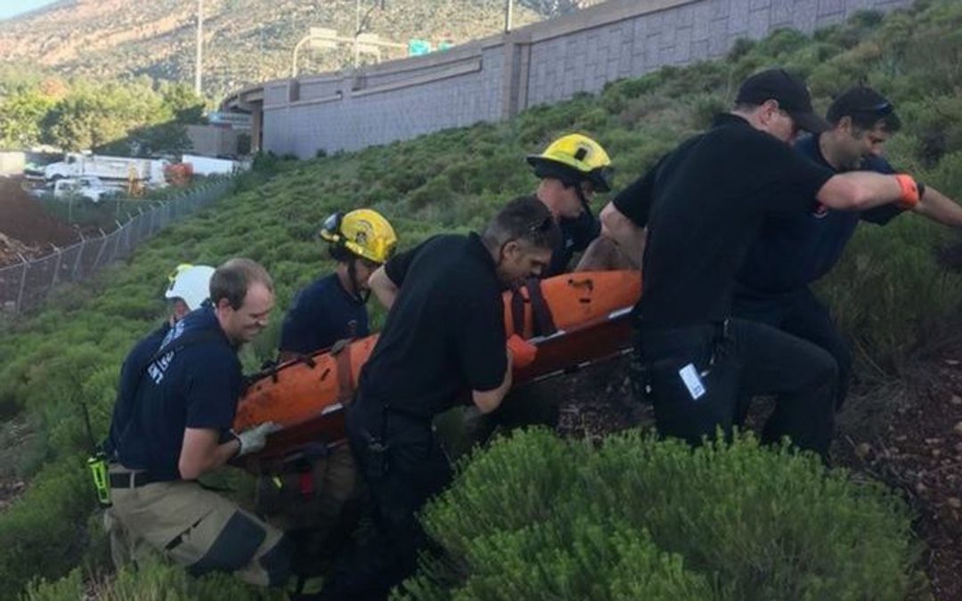 Man rescued after being trapped in Flagstaff storm drain for 2 days