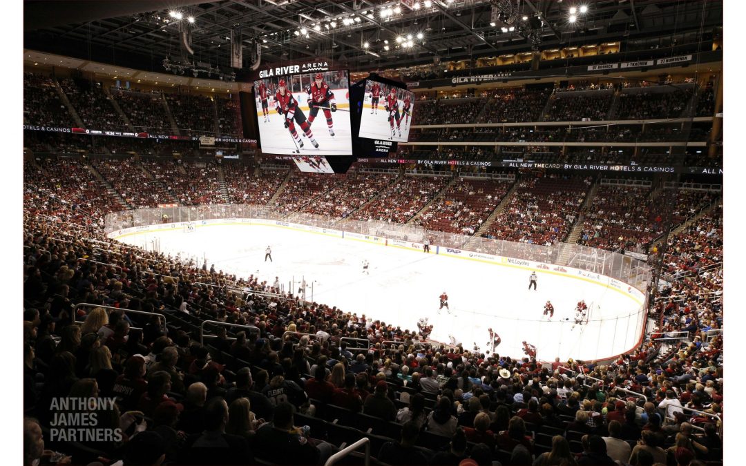 Take a look at the Arizona Coyotes’ new and improved video scoreboard