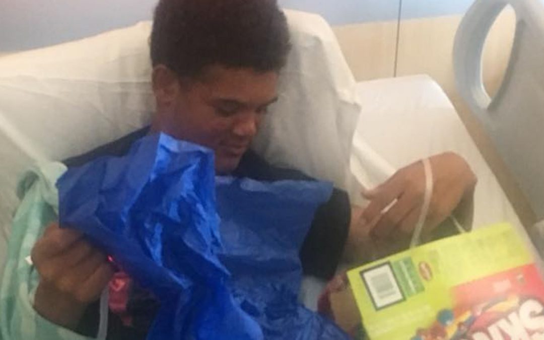 Teen struck by lightning leaves hospital