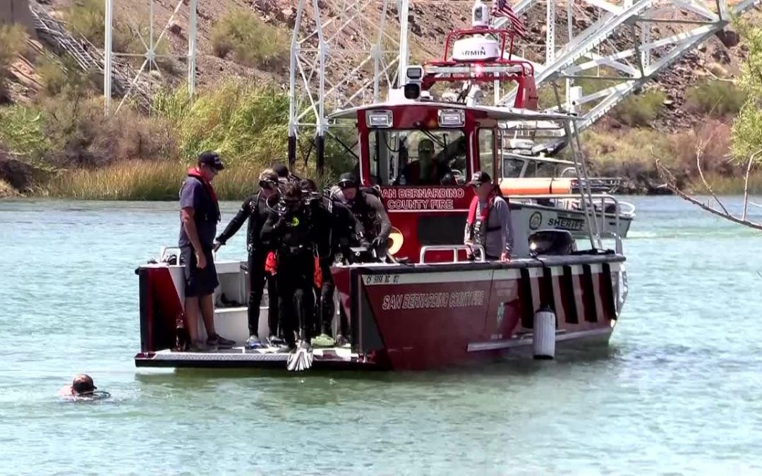 Divers search for 3 missing from Colorado River boat collision