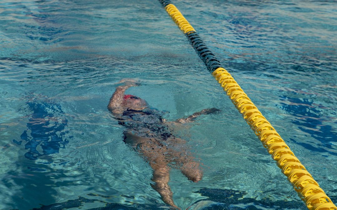 Mountain View High School swimmer Nina Bezzant perseveres with one leg