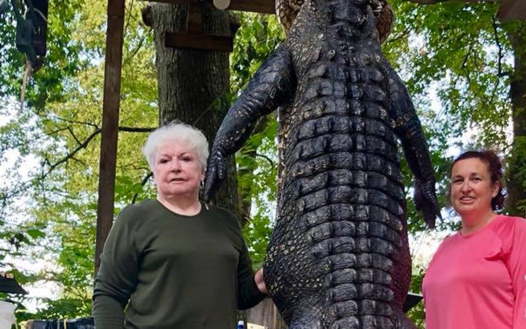 Texas great-grandmother kills 12-foot gator with one shot
