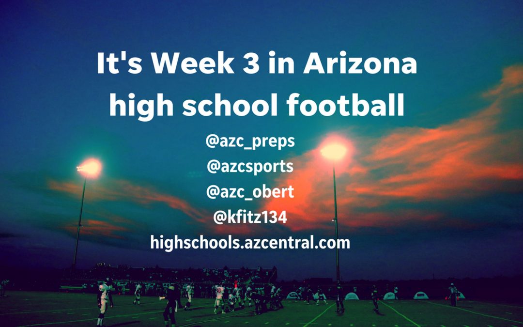 Arizona high school football scores for Week 3