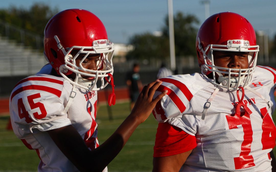 Brophy Prep blind football player Adonis Watt scores 2 touchdowns