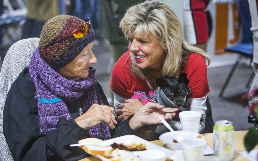 Thanksgiving Day meal at St. Vincent de Paul Society