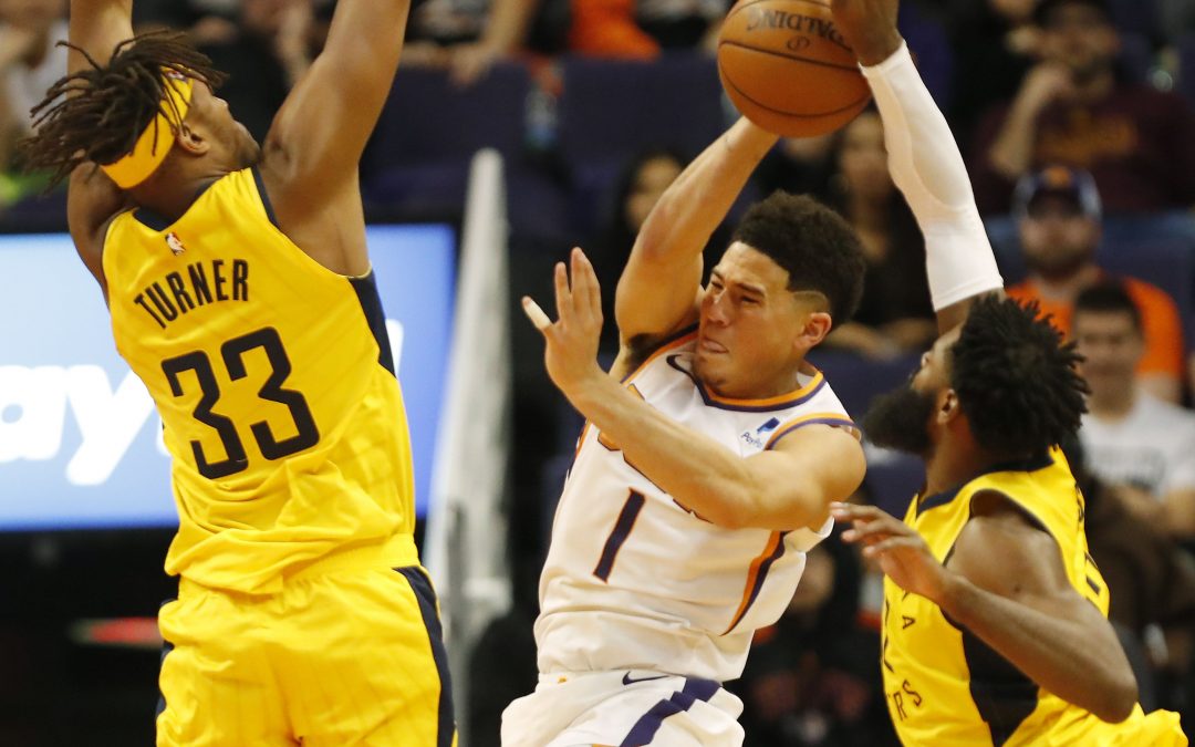 Devin Booker, Phoenix Suns fail to close yet again in loss to Pacers