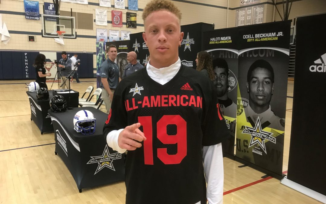 Oklahoma commit Spencer Rattler fueled by late-season mistake