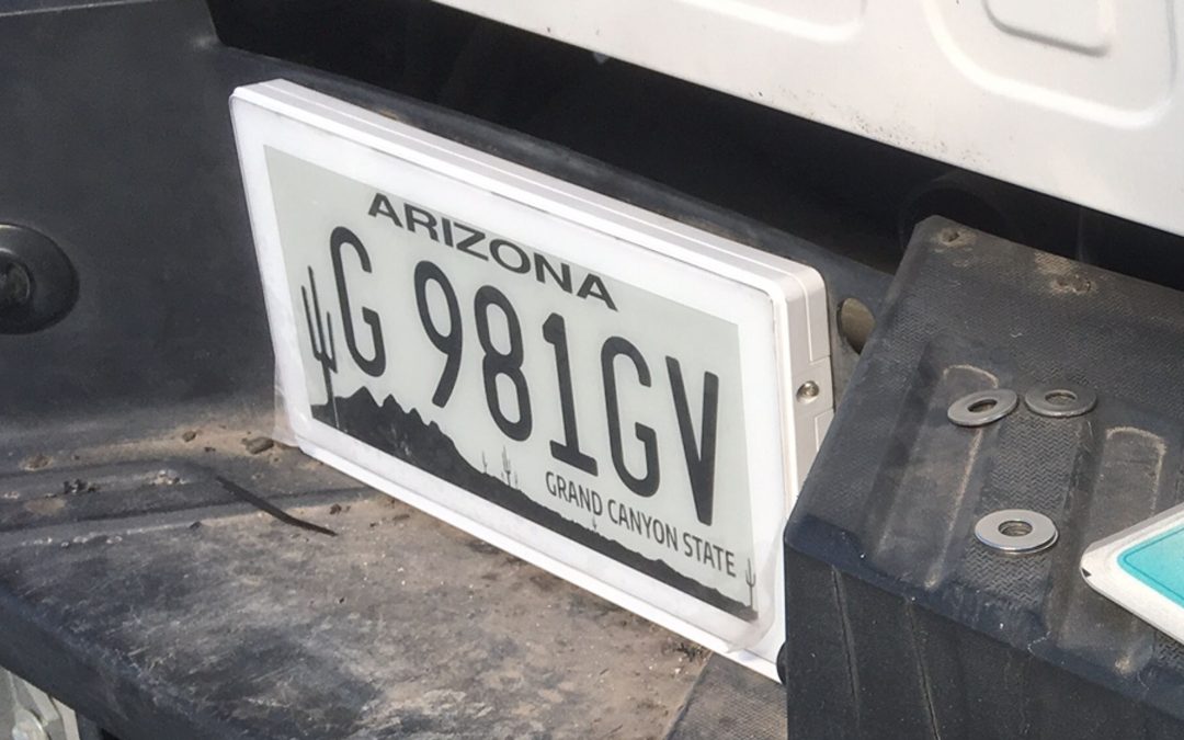 Digital license plates allowed on Arizona roads after ADOT approval