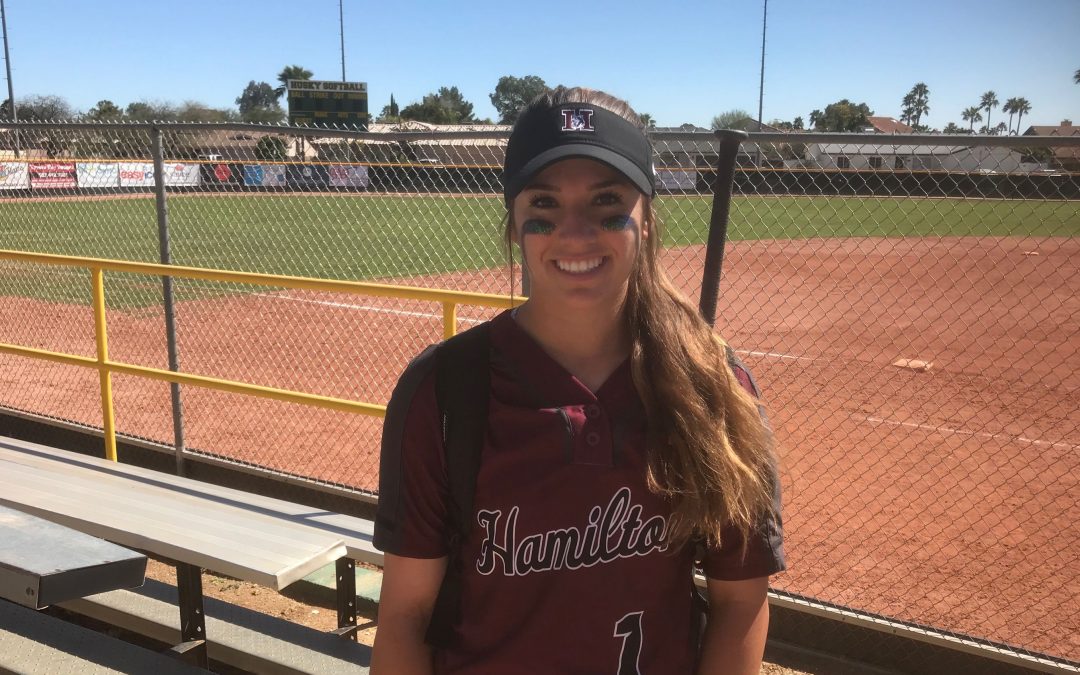Sophomore Loganne Stepp pitches no-hitter against No. 2 team in nation