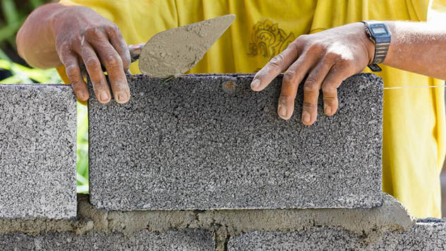 How to Build a Concrete Block Wall