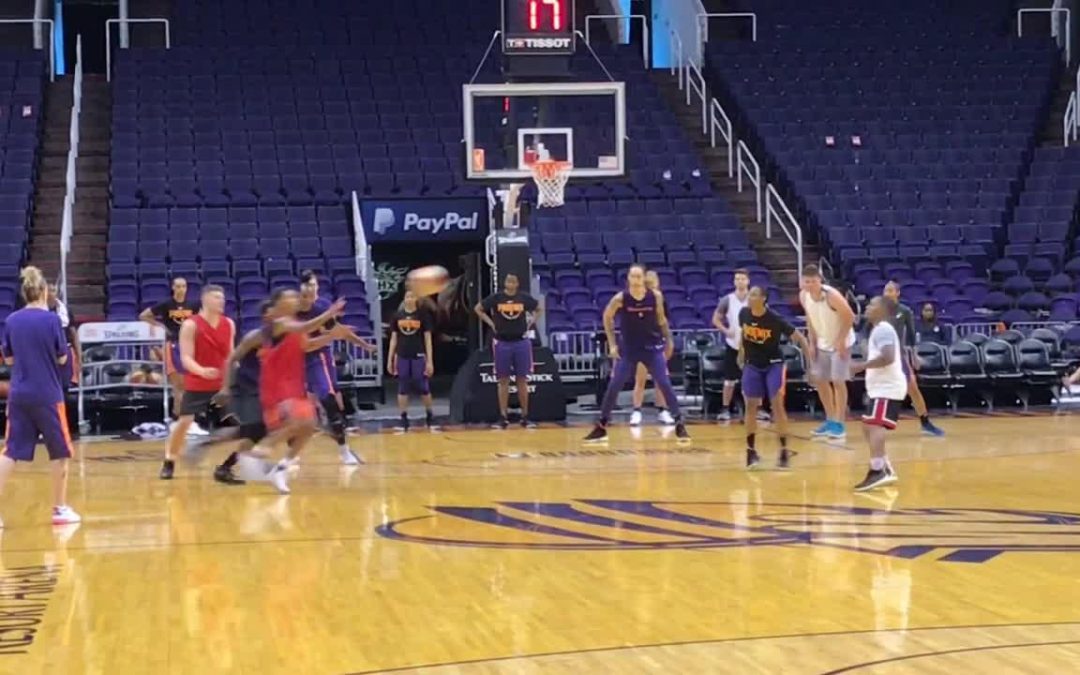 Phoenix Mercury rookie Alanna Smith on her WNBA debut