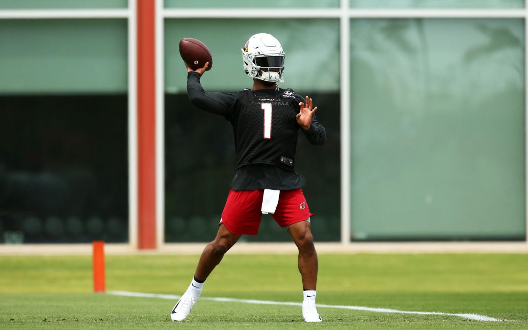 Kyler Murray kicks off NFL career with mini-camp