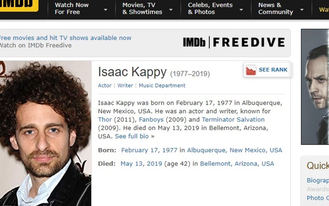 ‘Thor’ actor Isaac Kappy jumps off Arizona bridge near Flagstaff