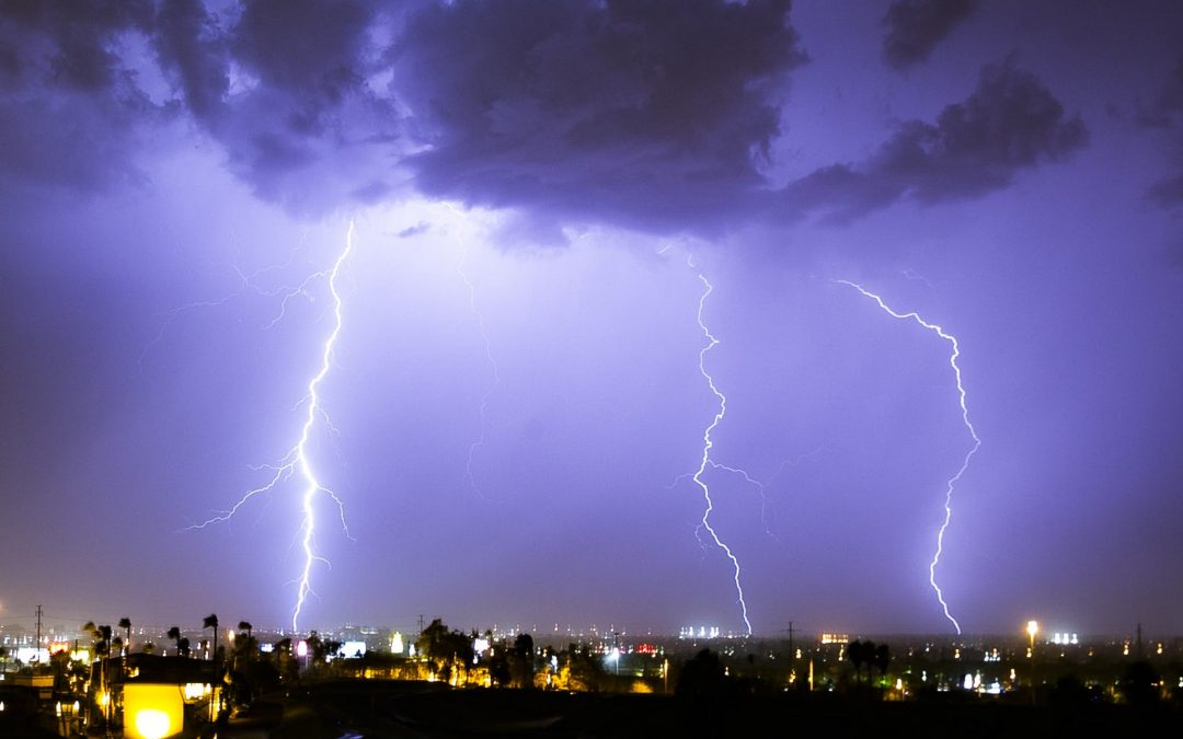 Lightning strike count is at an all-time low for Arizona
