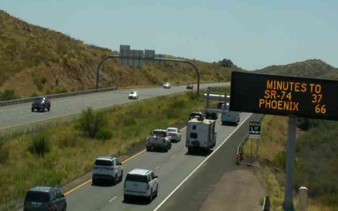 Labor Day traffic seen along I-17, expect delays